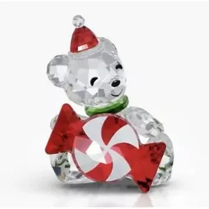 Swarovski | Other | New In Box Swarovski Cheerful Kris Bear Christmas ...